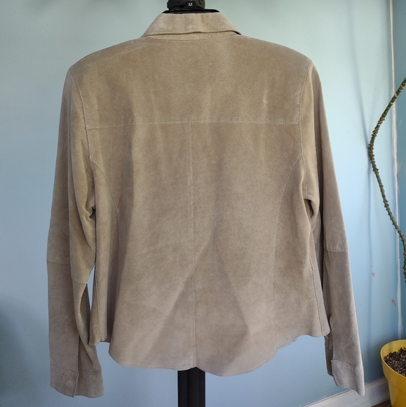 Mix-It suede shirt jacket - Picture 3 of 7